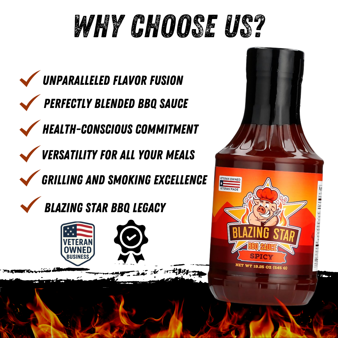Blazing Star BBQ Spicy Sauce