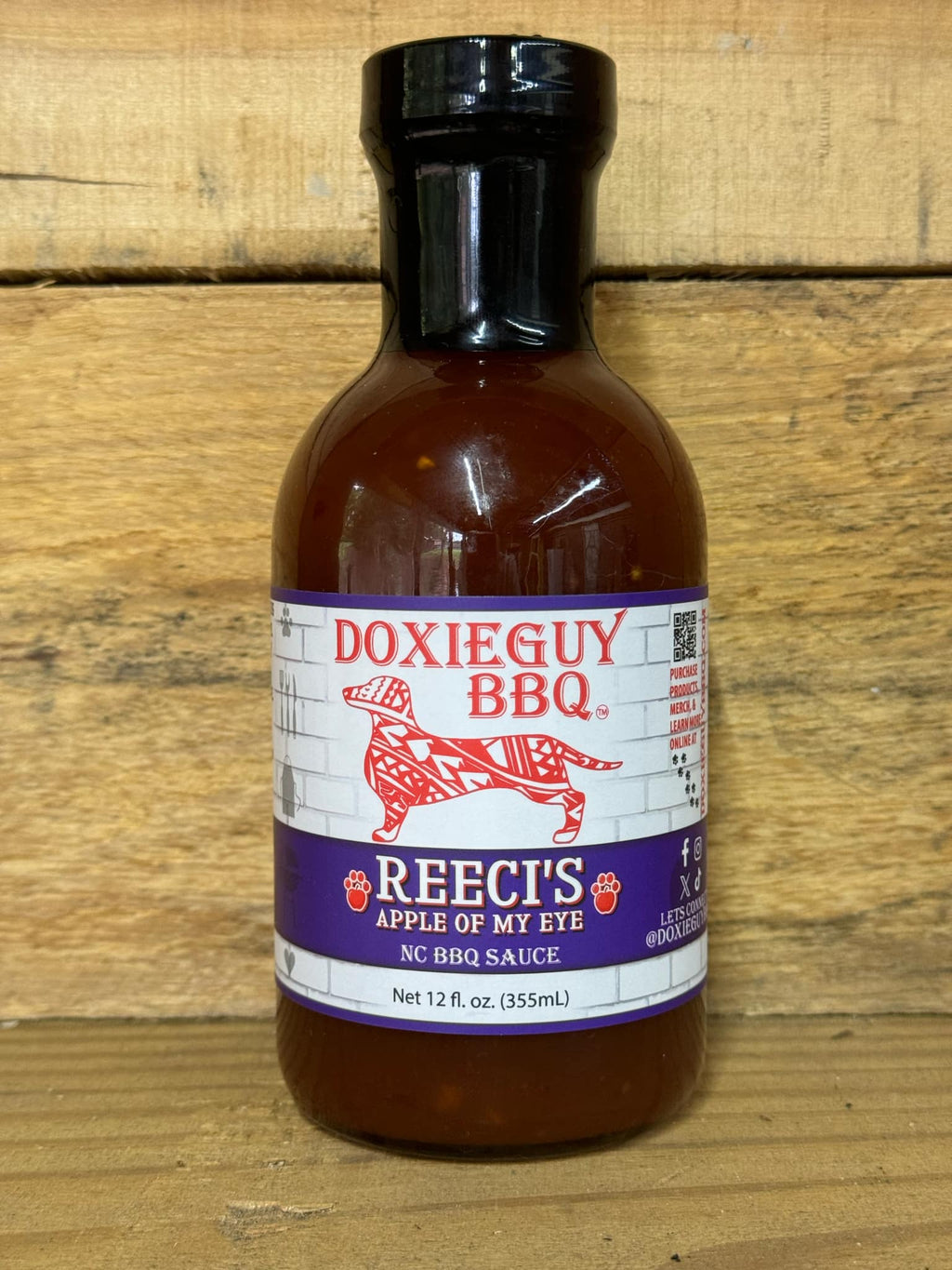 Reeci’s Apple of My Eye – Sweet NC BBQ Sauce (12 oz)