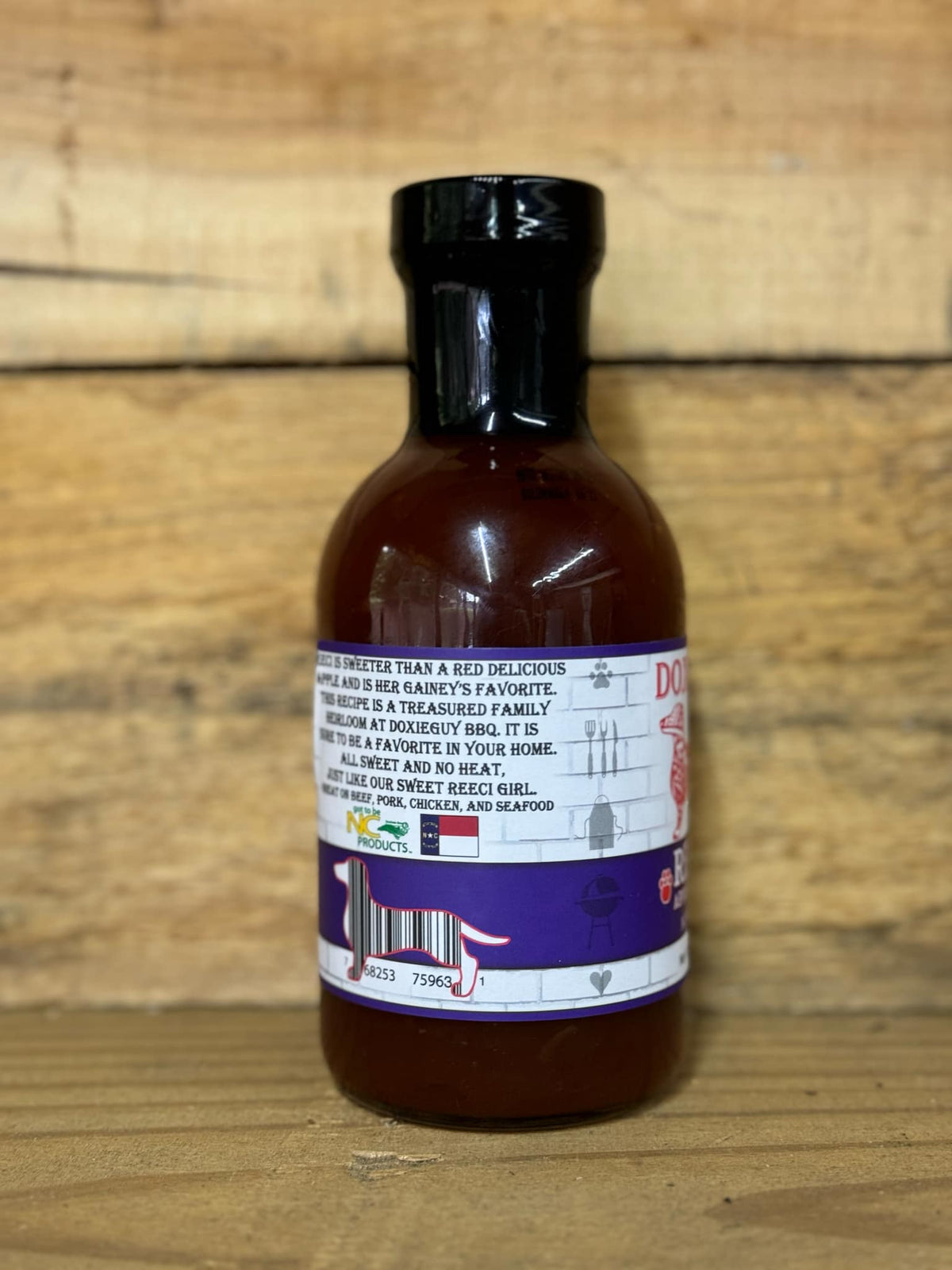 Reeci’s Apple of My Eye – Sweet NC BBQ Sauce (12 oz)