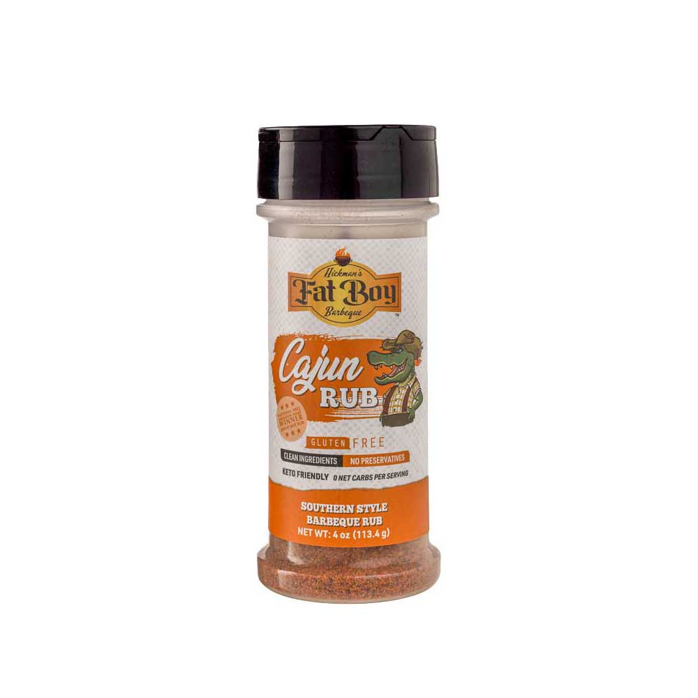 Cajun Gluten Free Keto Friendly Natural BBQ Rub 4 oz