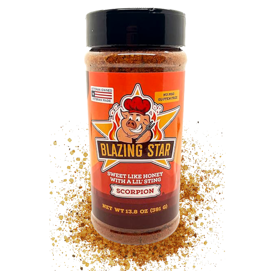 Blazing Star Scorpion Rub and Seasoning