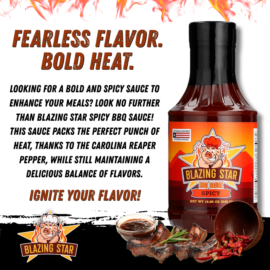 Blazing Star BBQ Spicy Sauce