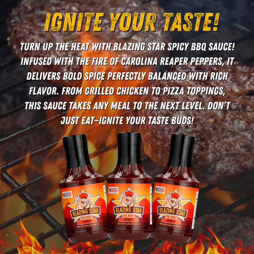 Blazing Star BBQ Spicy Sauce