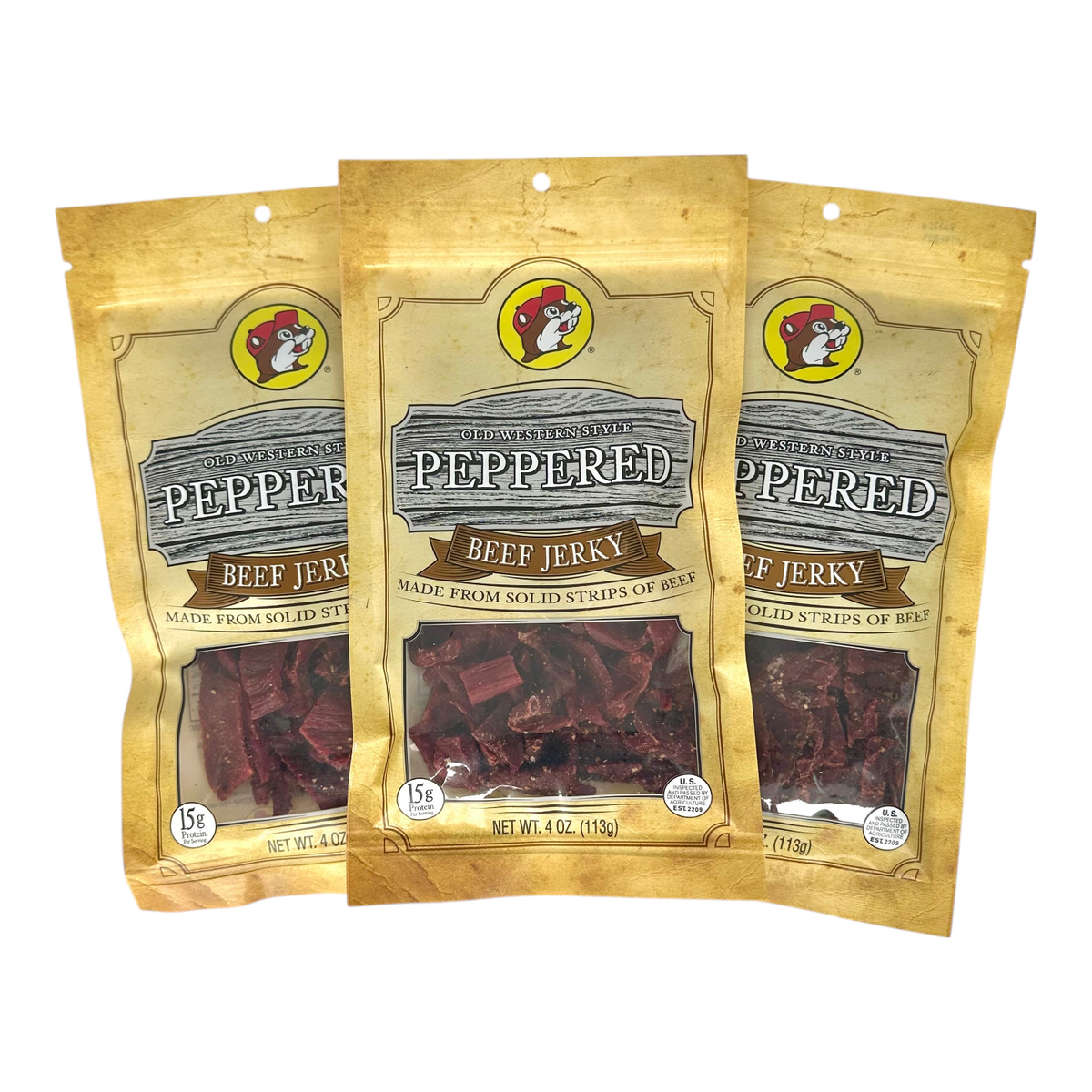 Old Western Style Peppered Beef Jerky